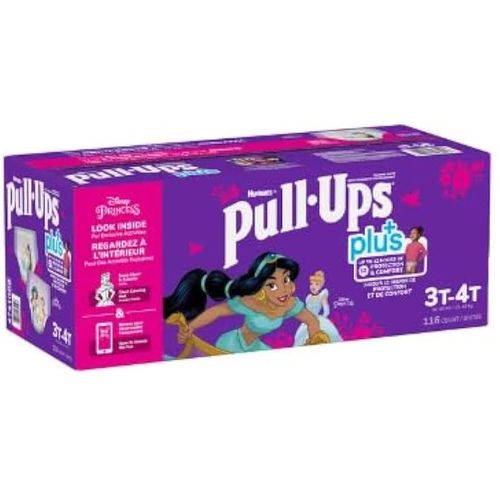 Huggies Pull-Ups Pants Girls 3T-4T(Single Roll)
