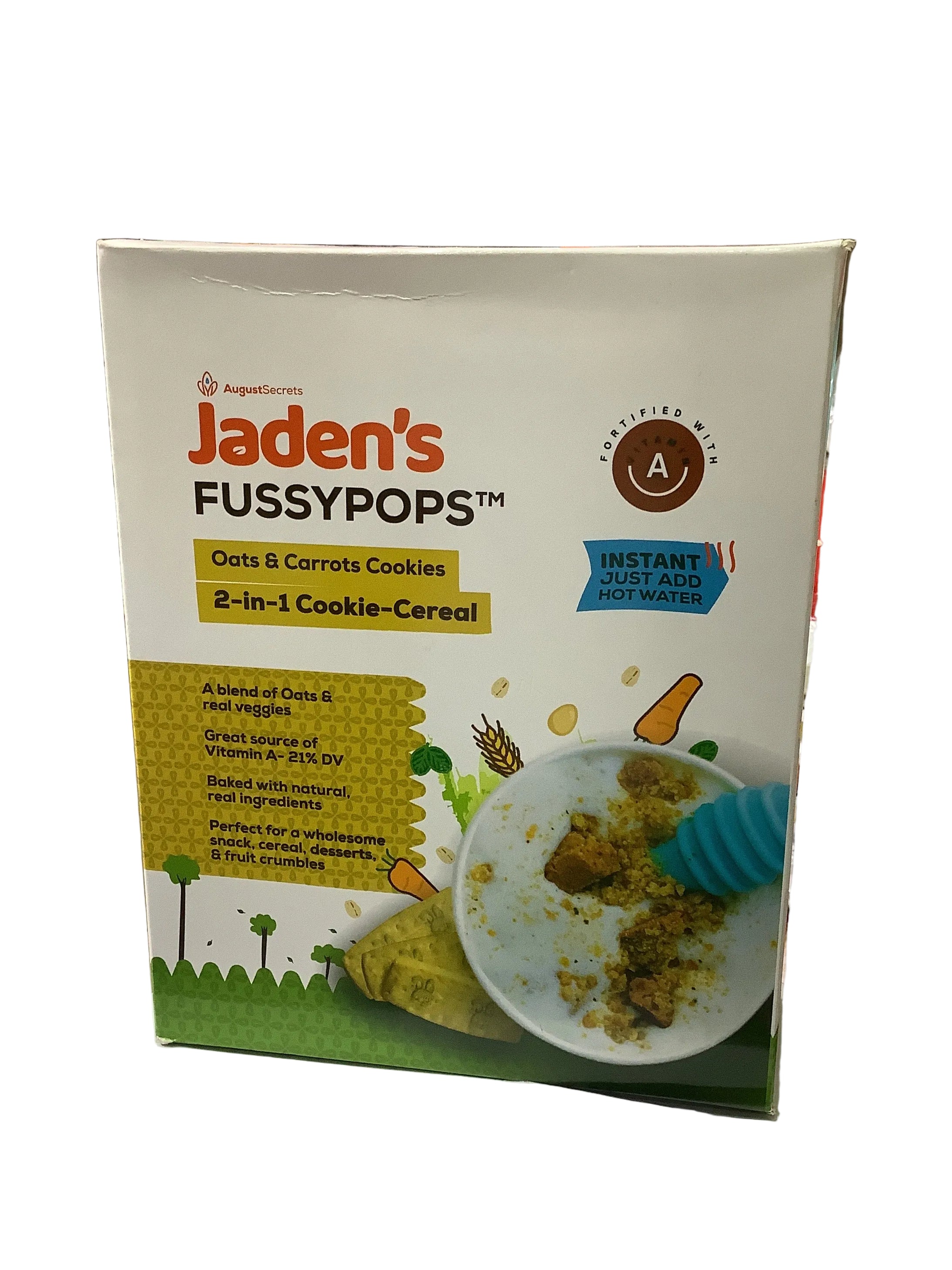 Jaden's Fussypops 2in1 Cookies-Cereal (310g)