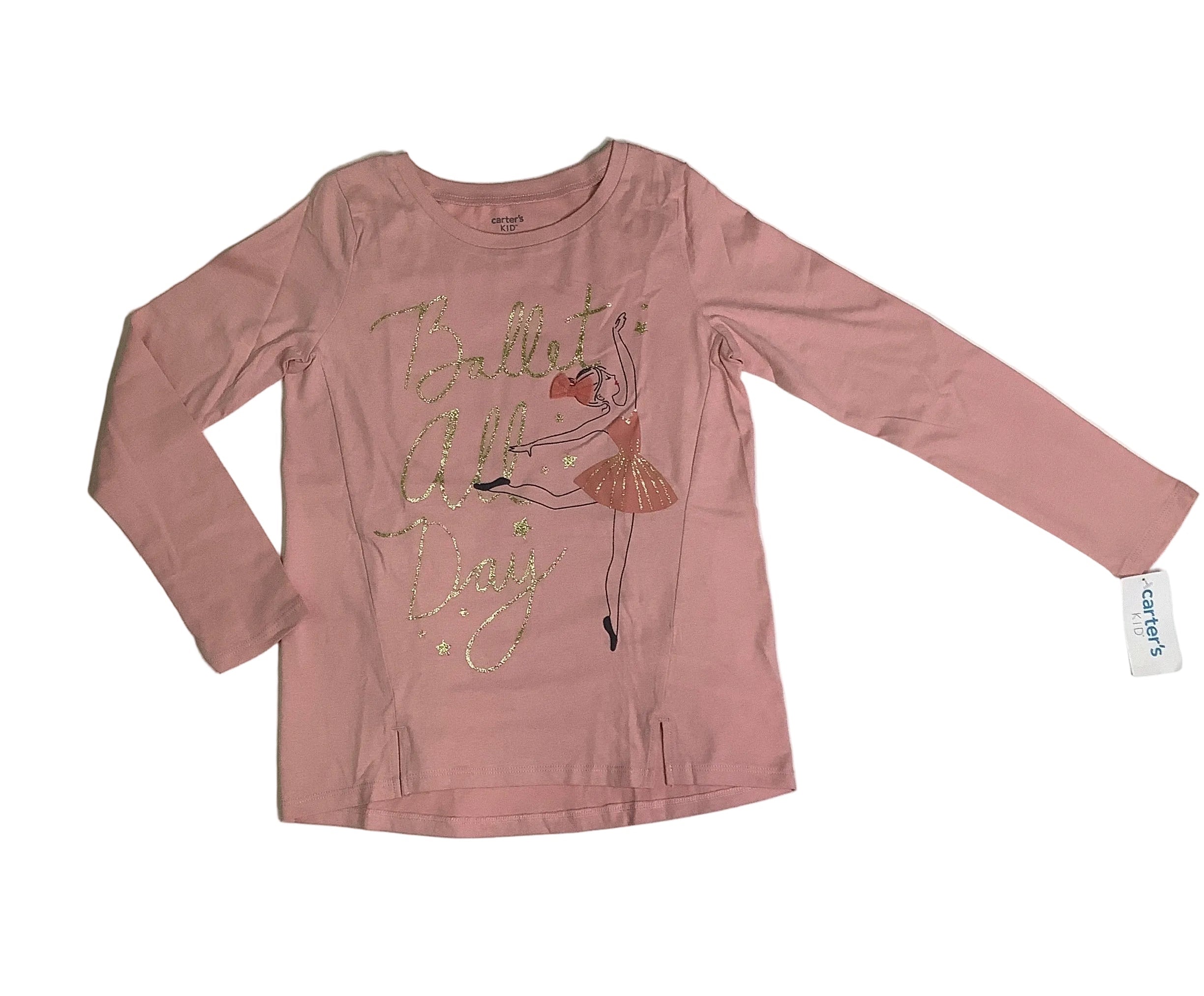Carter's Kid Long Sleeve Girls Top