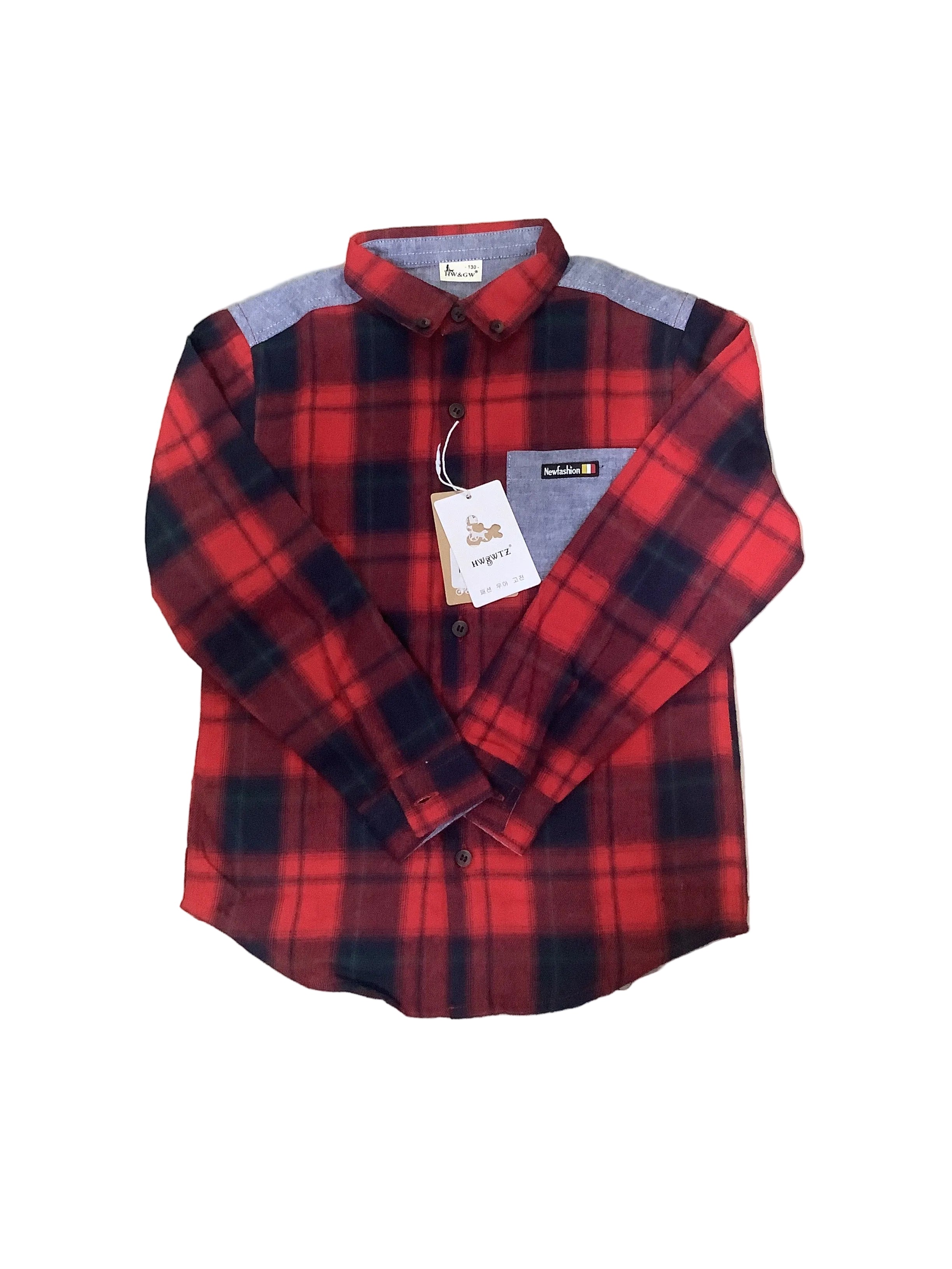 HW & GW NewFashion Boys’  Shirt(Style:6521)