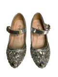 Nina Girl's Siver Cover Shoe.