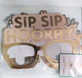 Sip, sip hooray Paper Glasses