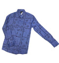 Brand Slim Fit Long Sleeve Shirt