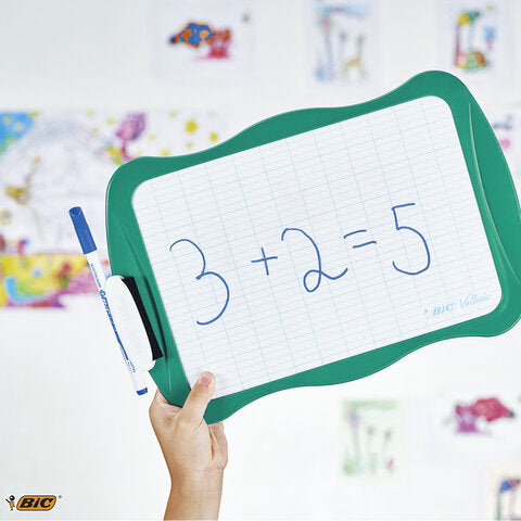 Bic Velleda Double Sided Dry Eraser Board.