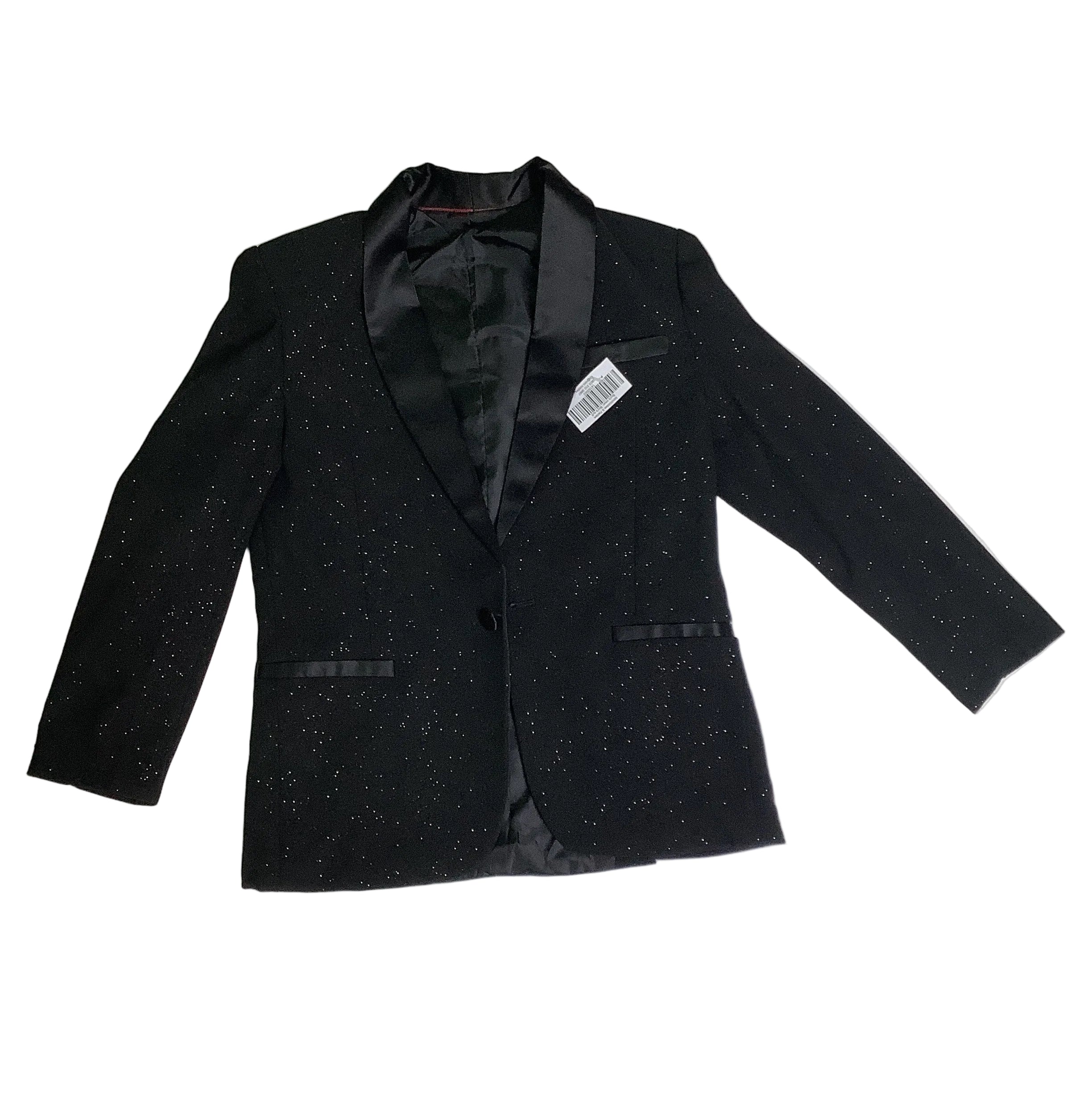 Kuanshaoye Boys Suits Set. (Shiny Black)