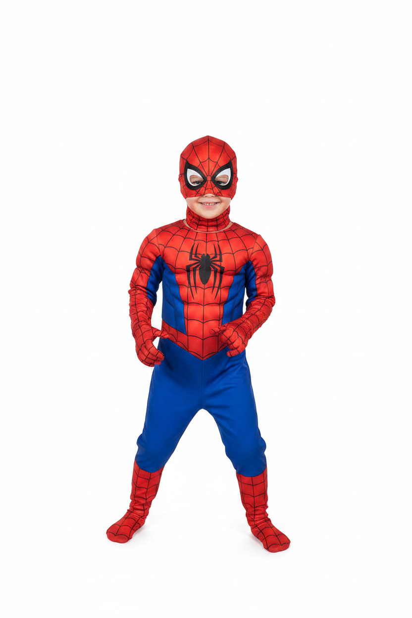Muscle Spiderman Costume.