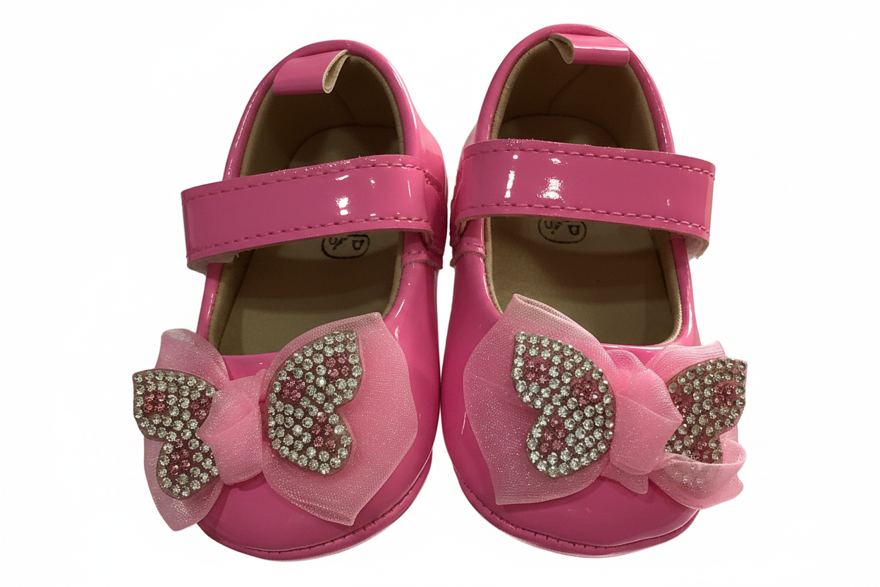 Baby Girls Shoes With Bow