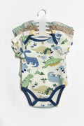 5in1 Colored Baby Body Suits 0-3m