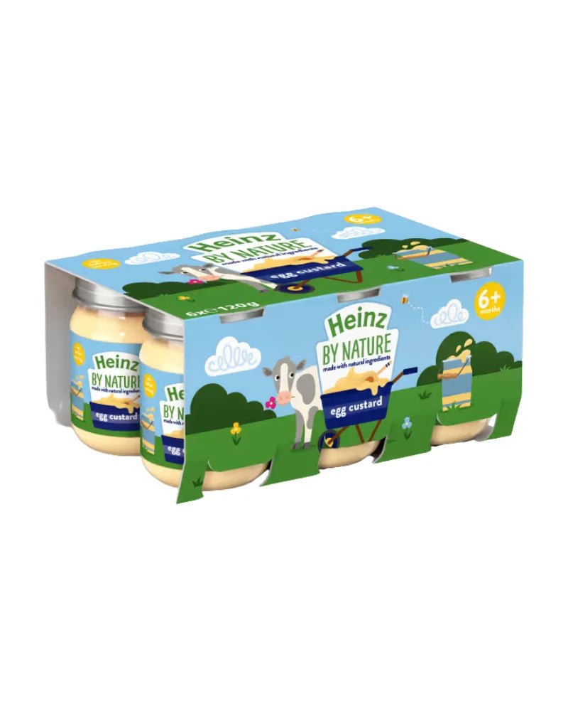 Heinz By Nature Egg Custard 120g(Single)