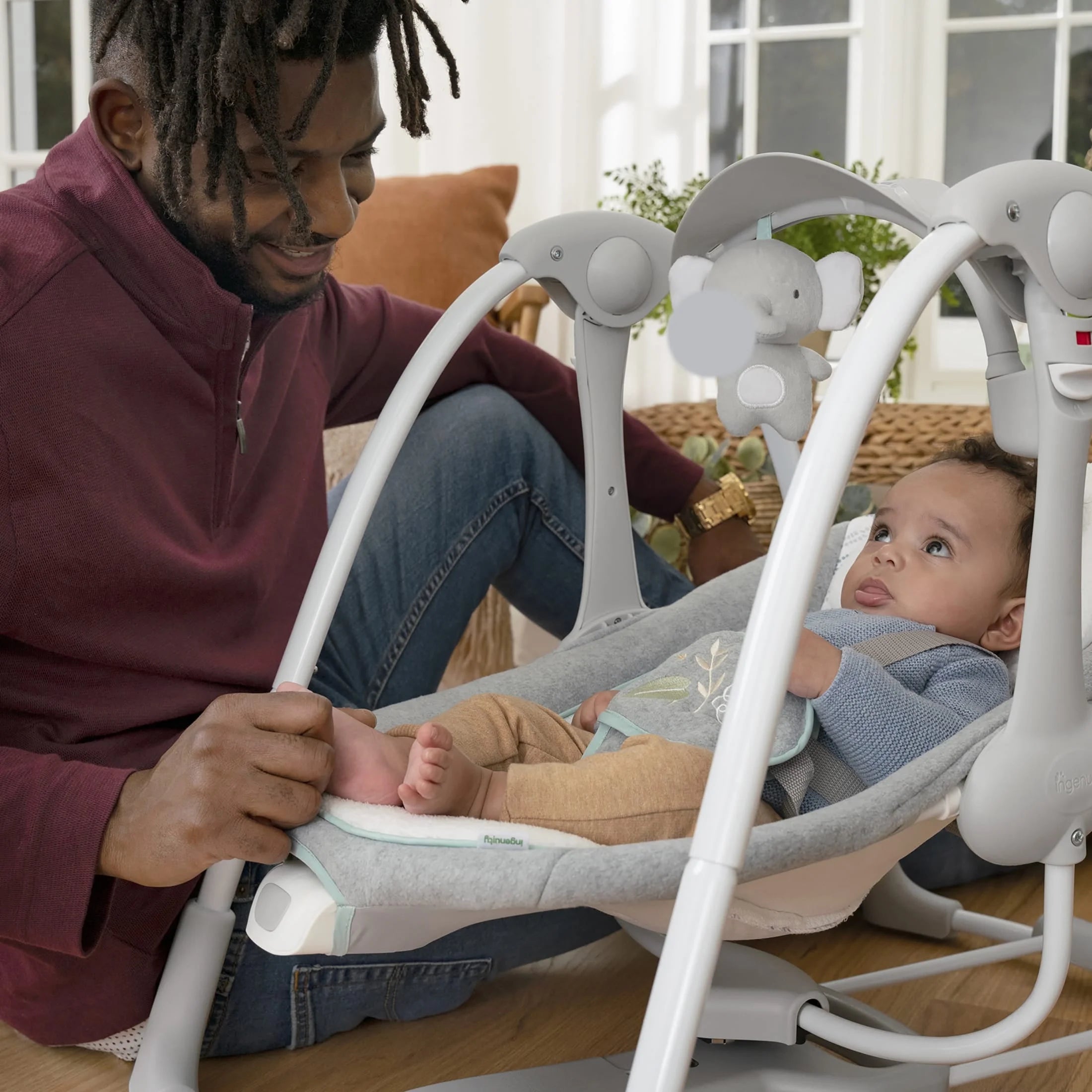 Ingenuity 2-in-1 Baby Swing