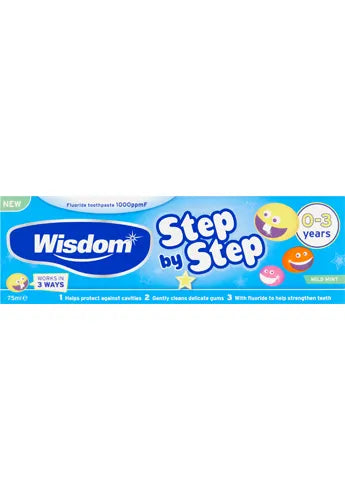 Wisdom Step by Step Toothpaste 0-3 Years