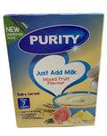 Purity Mixed Fruit Flavour Baby Cereal 200g.