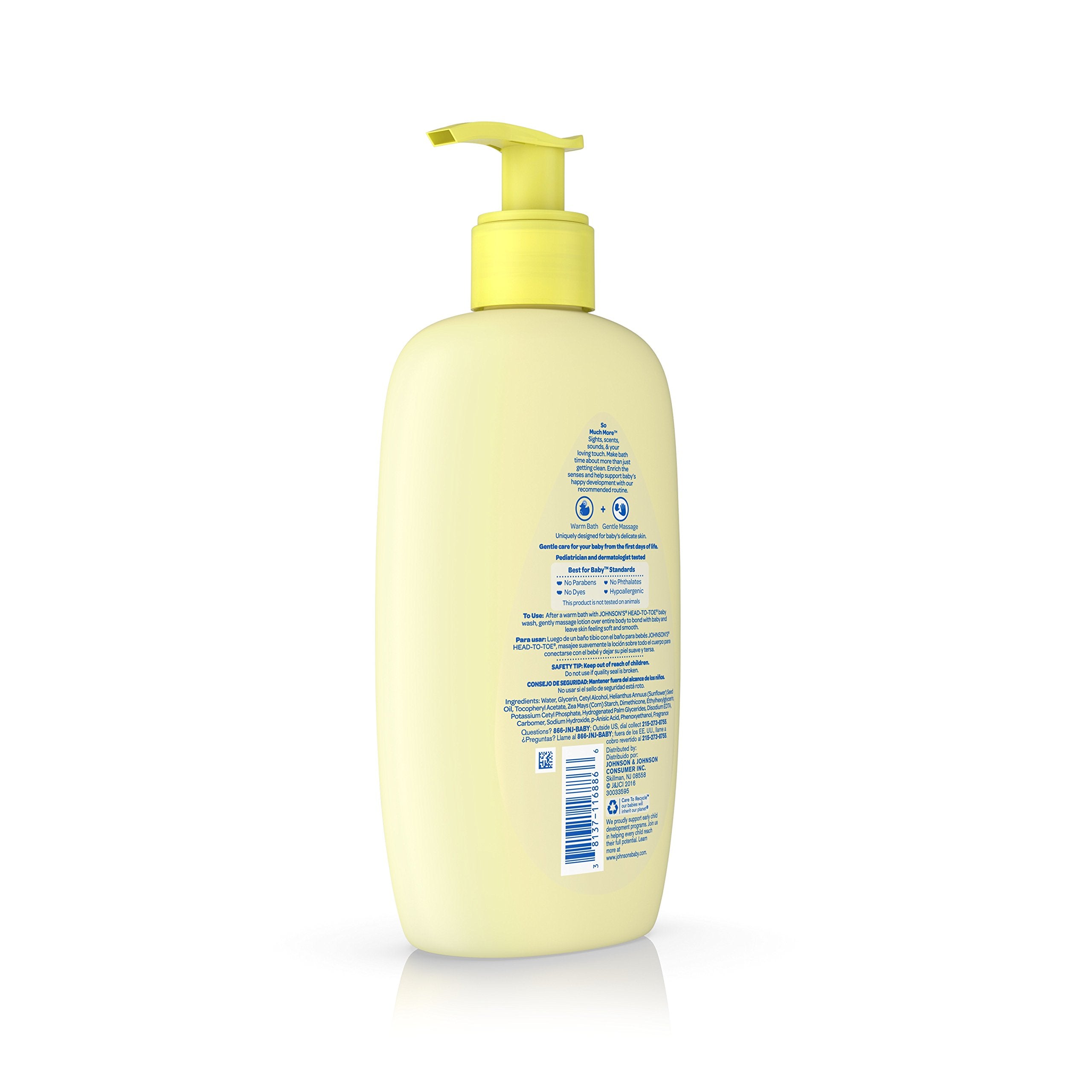 Johnson's Head-to-Toe Lotion 798ml
