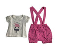 Mamma Baby Girl Jumpsuit 2 Piece