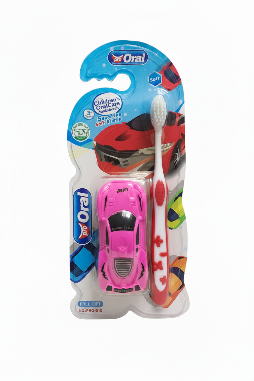 Oral Pro Children's Oralcare Toothbrush with Car