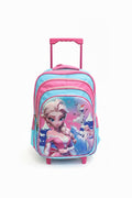 Frozen Character 3 Wheel Trolley Bag (School Bag)