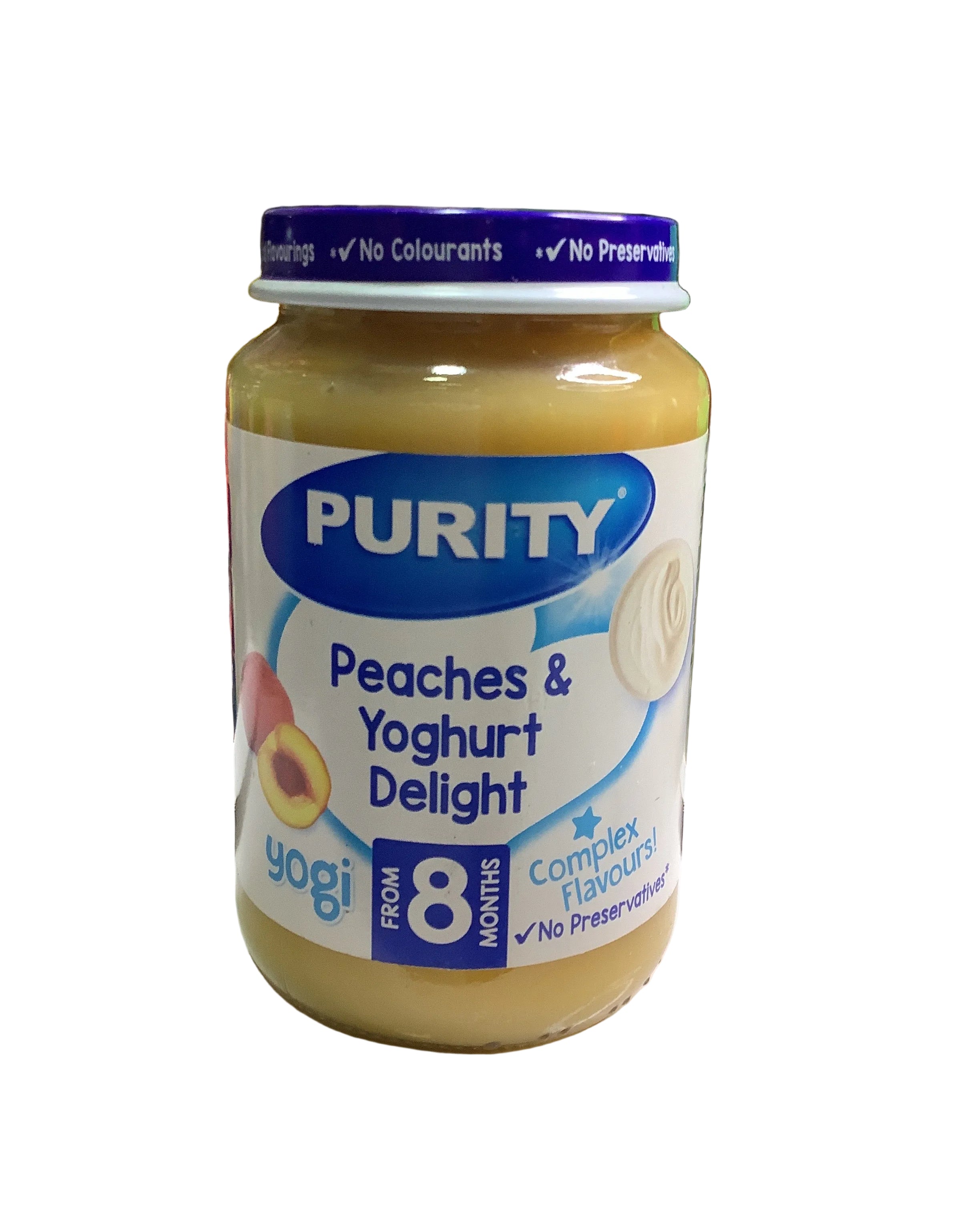 Purity Peaches & Yoghurt Delight 200ml.