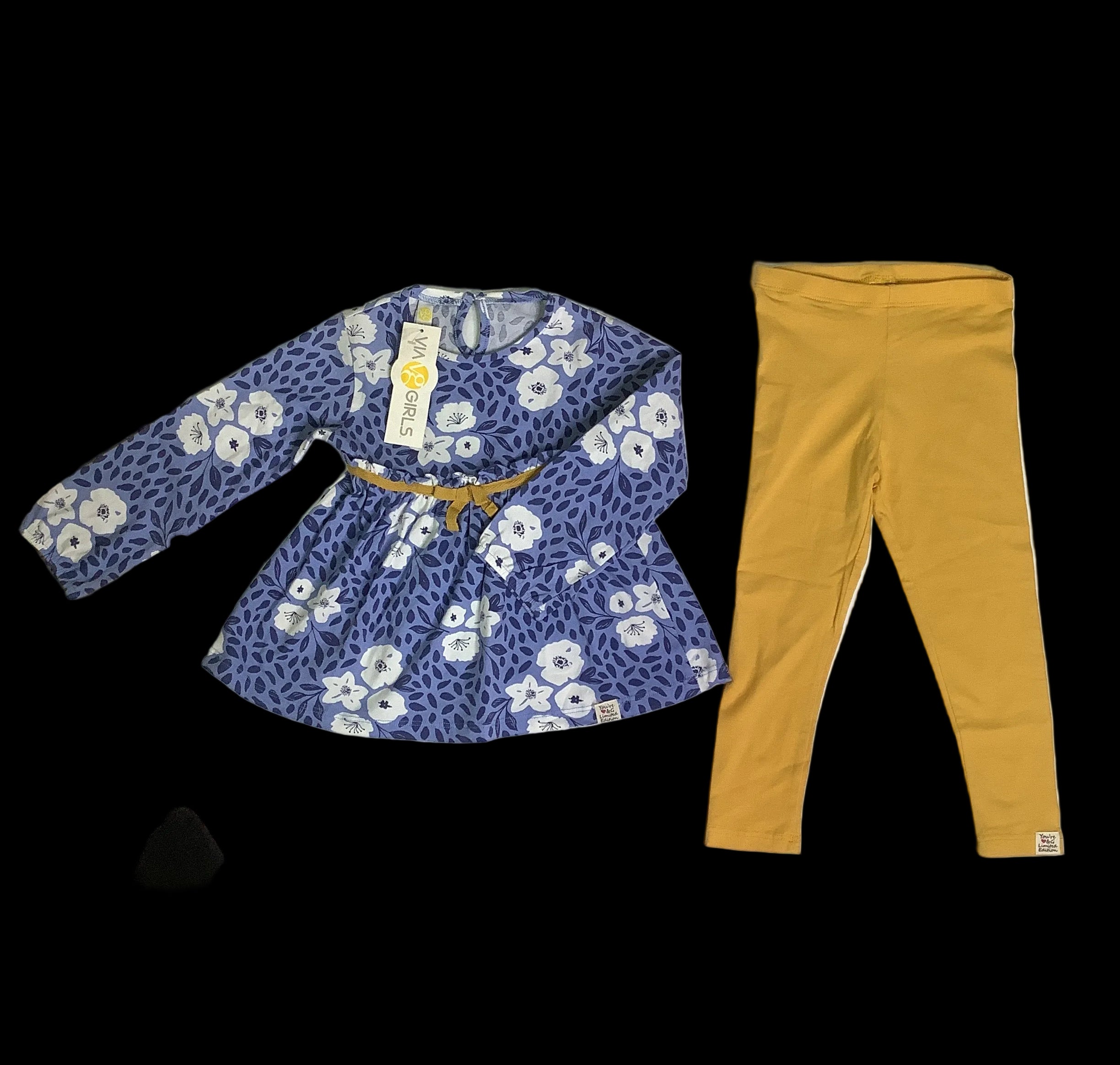 Via Vg Girls 2 Piece with Leggings