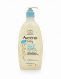 Aveeno Baby Daily Moisture Wash & Shampoo (532 ml).
