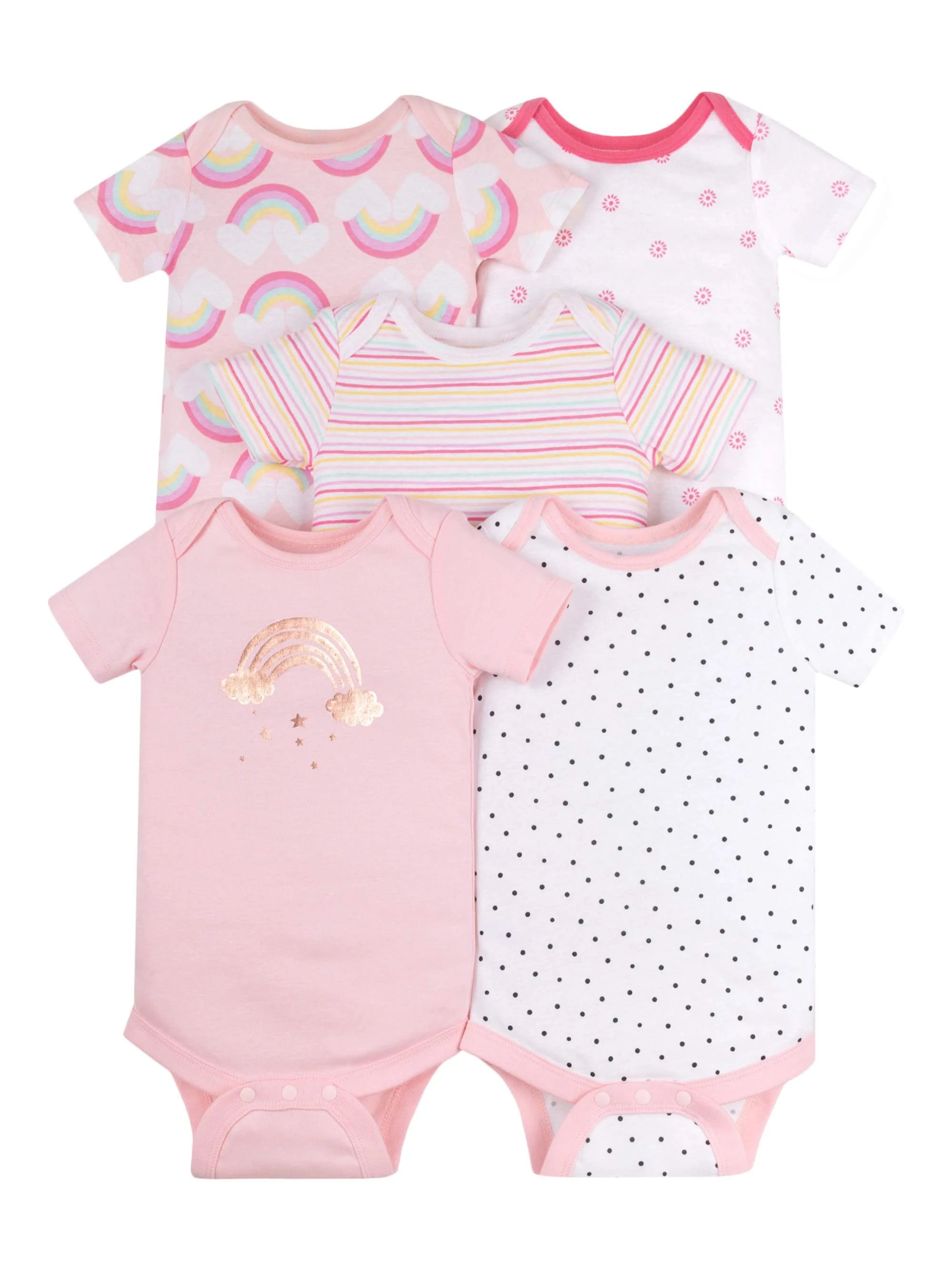 George 7in1 Baby BodySuits (New Born)