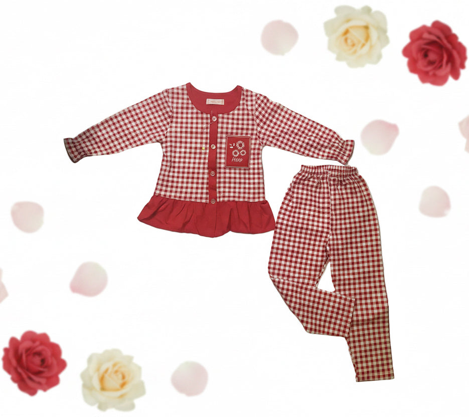 Bubula Girls 2 Piece Pyjamas