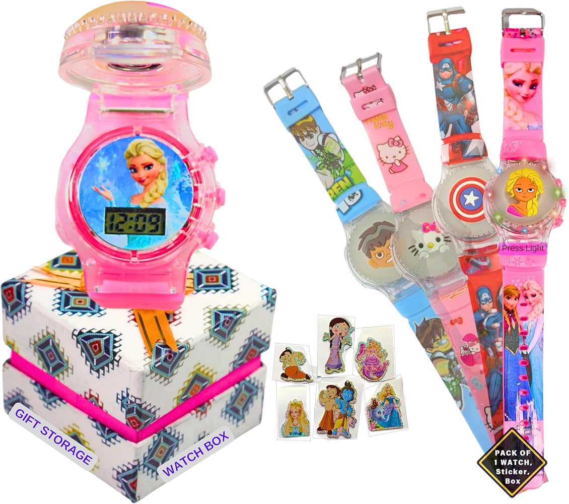 Wrist Watch With Cover