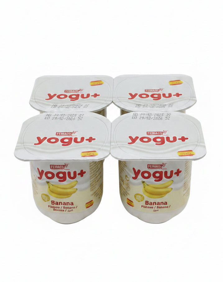 Feiraço Yogu+ Banana – Gentle Banana Yogurt for Little Tummies