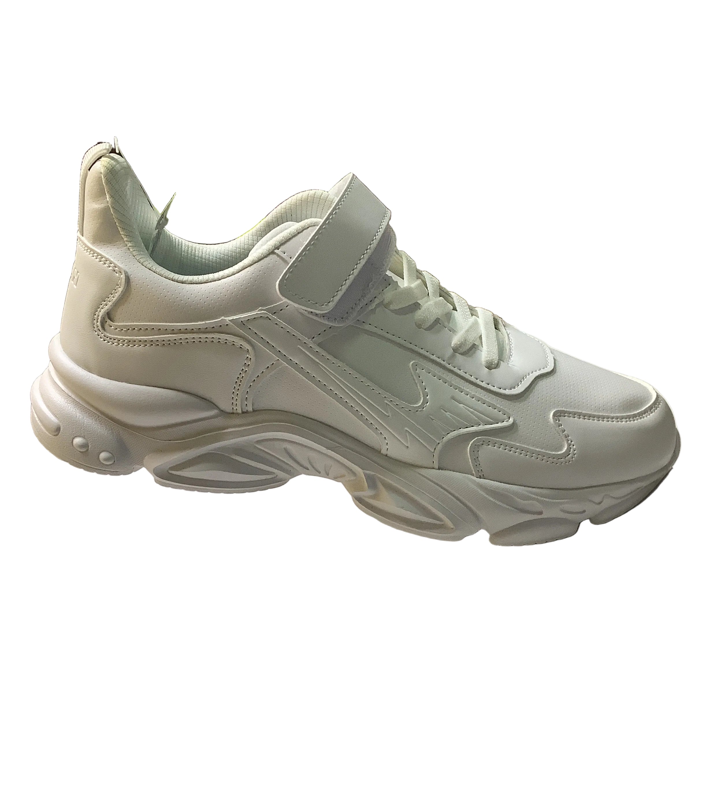 Mniandai Sport Plain White Canvas (Shoe).