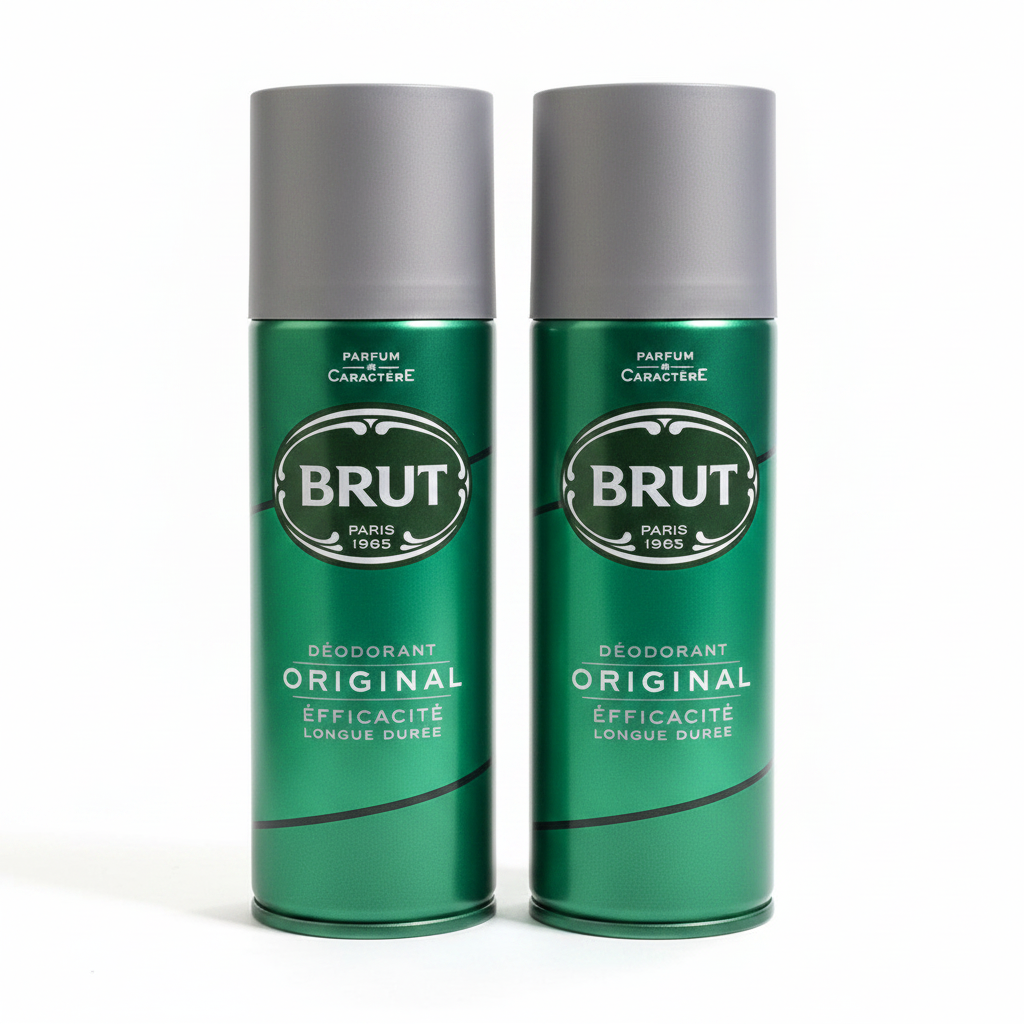Brut Original Deodorant (Efficacite Longue Duree) 200ml.