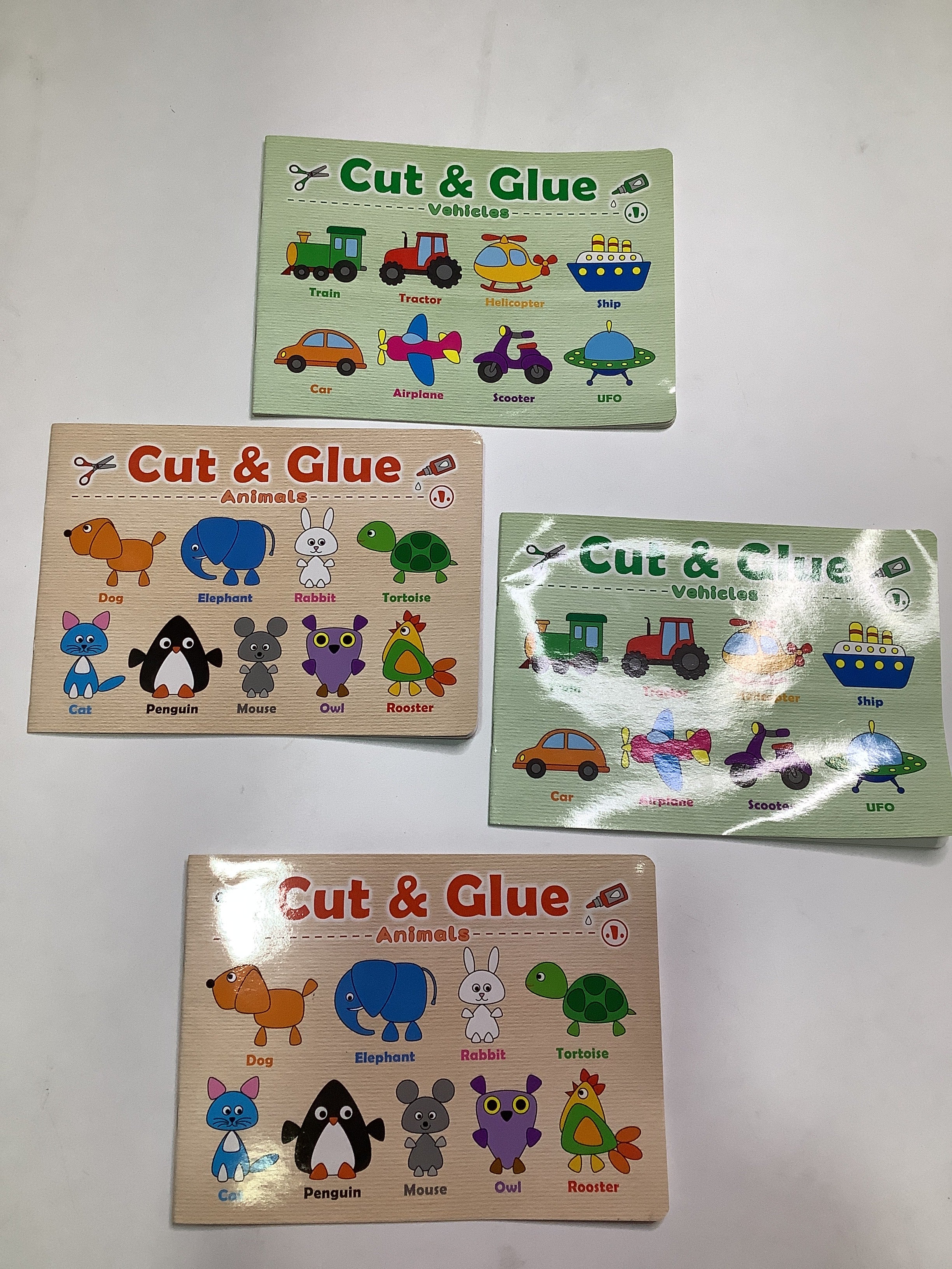 Teeny Baby Cut & Glue Vehicles
