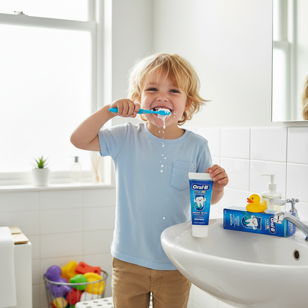 Oral-B Pro Kids Fluoride Toothpaste 50ml (6mnths-6yrs)