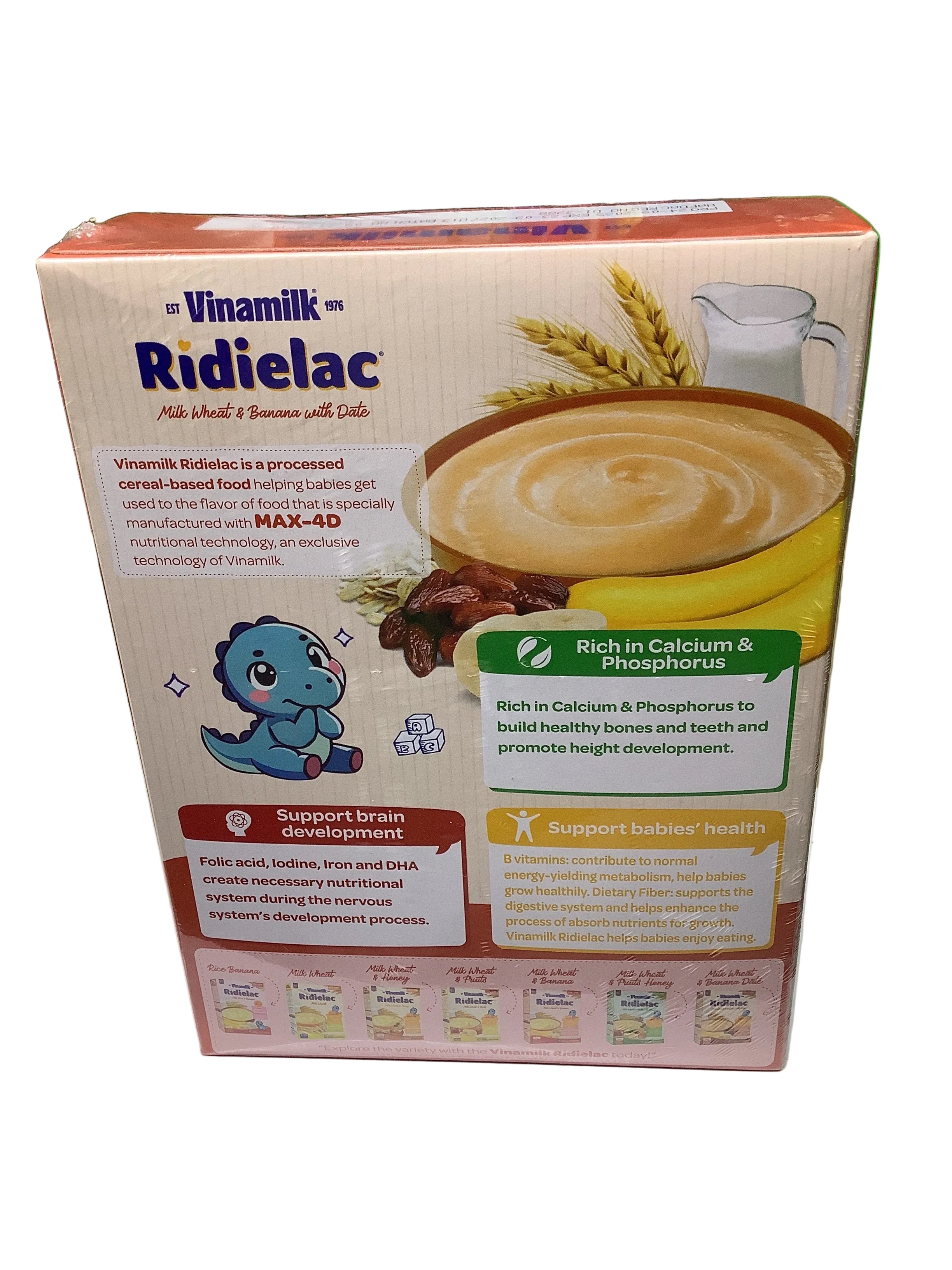 Ridielac Milk Wheat & Banana With Date (1-3 yrs) 300g