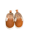 Brown With White Sole Baby Shoes.