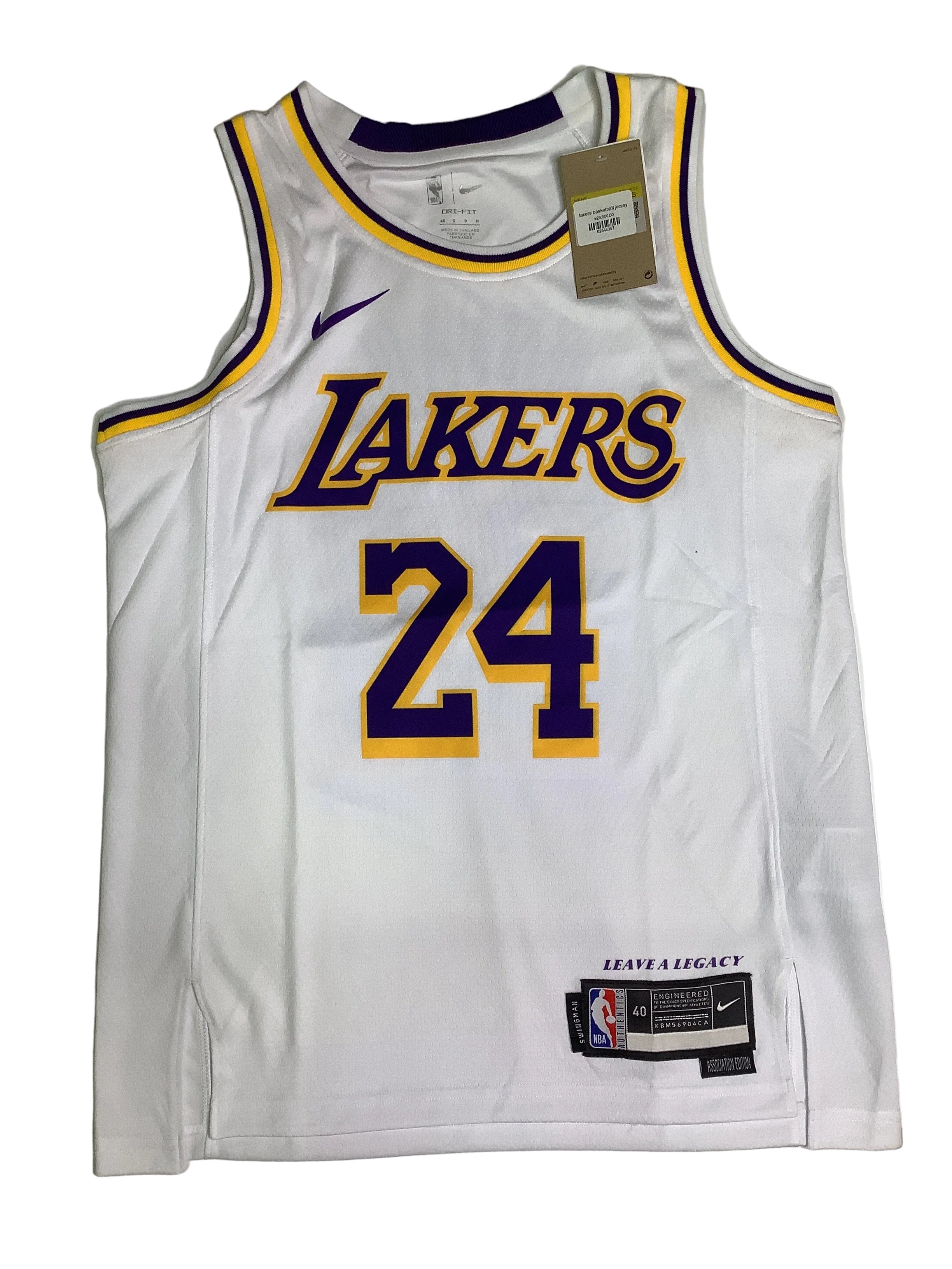 NBA Lakers Basketball jersey