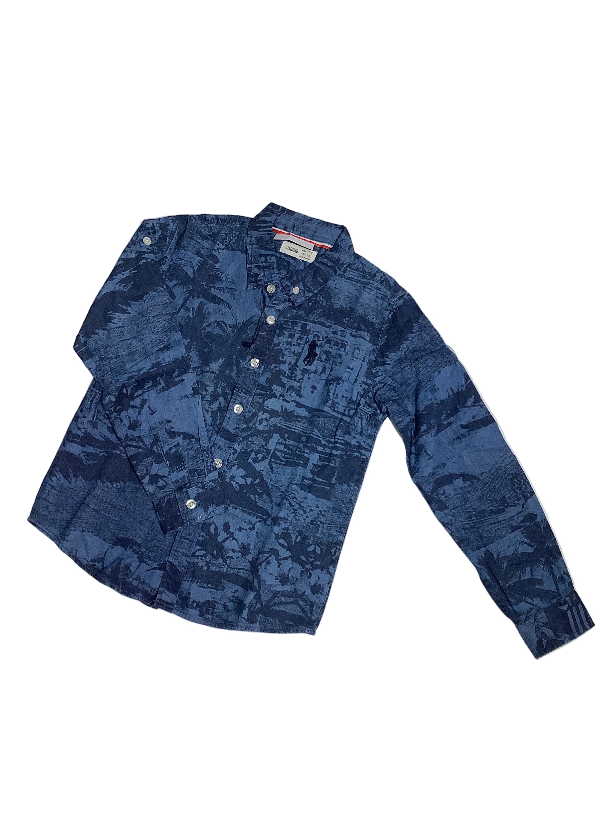Tiaghrb Kids Long Sleeve Shirt(Style:ELM-140)