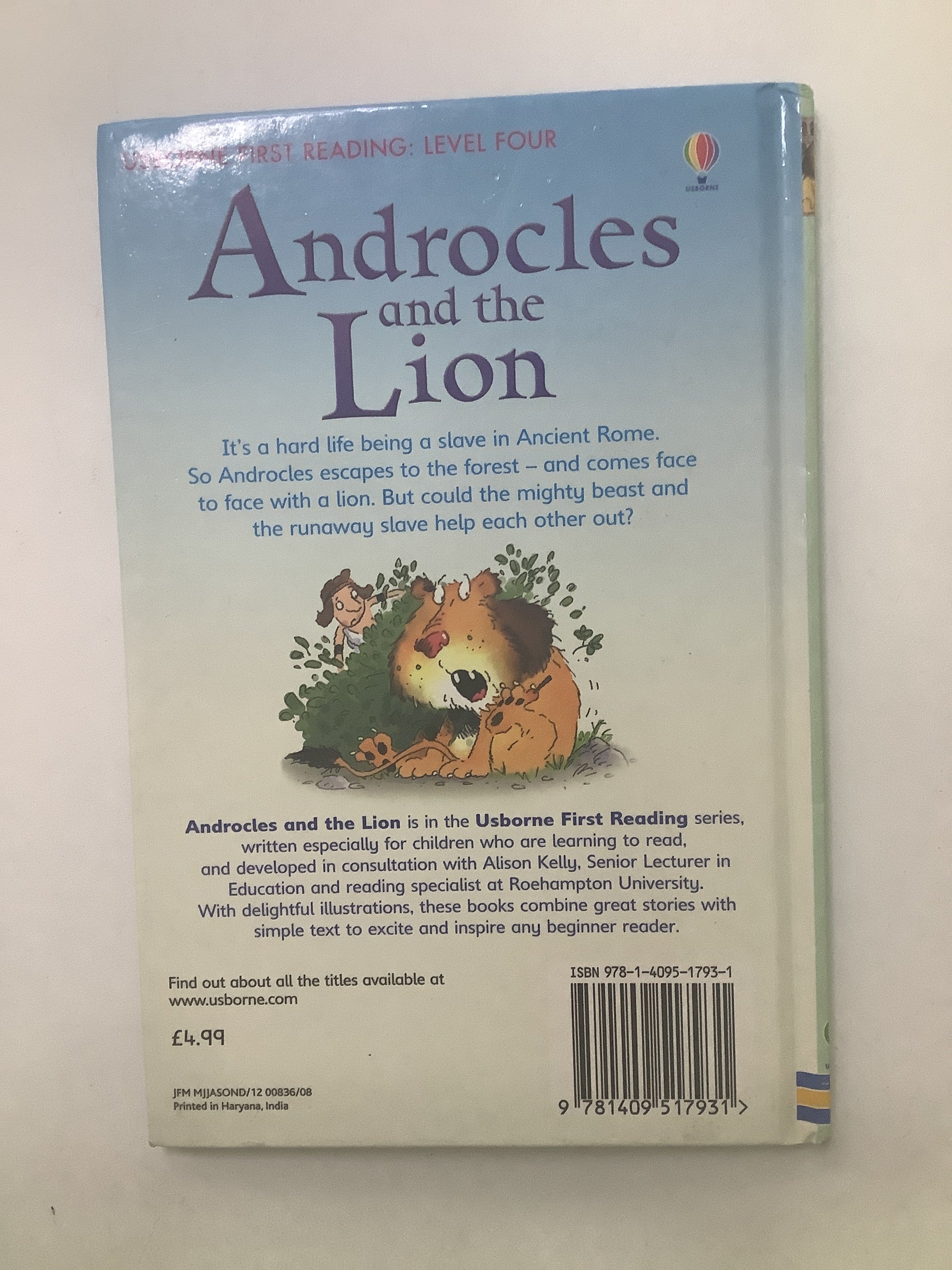 Usborne first reading (Androcles and The Lion)