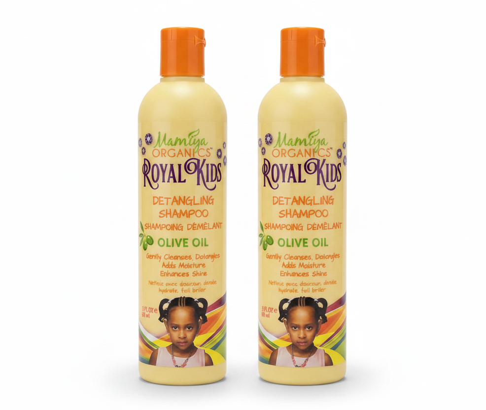 Mamiya Organic Royal Kids Detangling Shampoo Olive Oil (355ml)
