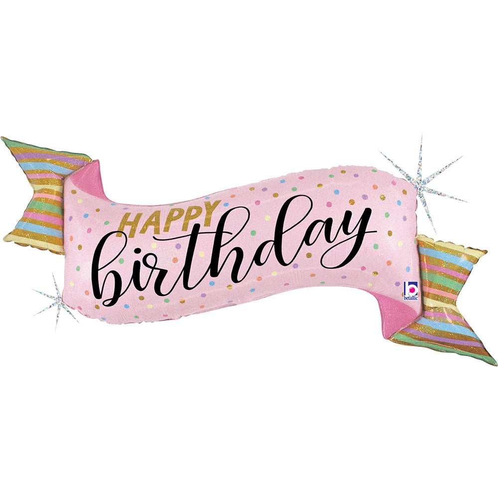 Happy Birthday Shiny Banner