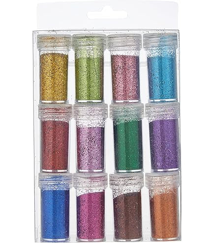 Funbo Glitter Powder (6 Glitters Colors)