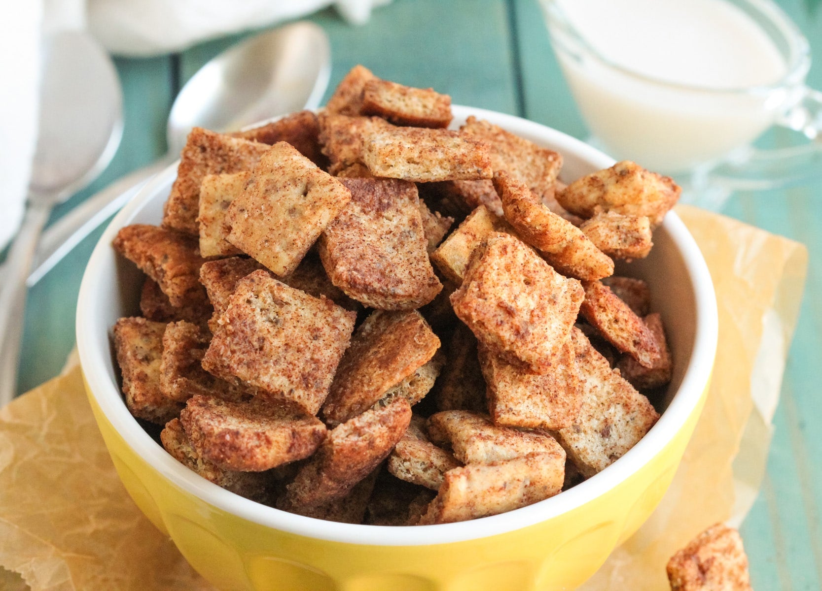 Cinnamon Toast Crunch Crispy, Sweetened Whole Wheat & Rice Cereal 1.4kg