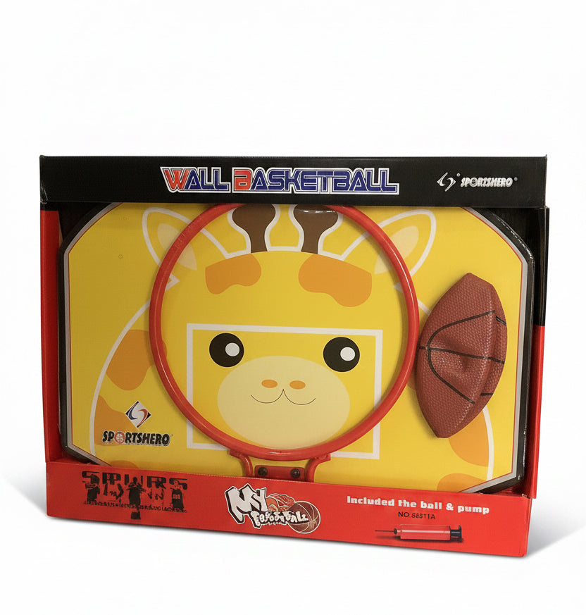 Wall Basket Ball Sports Hero 3yrs