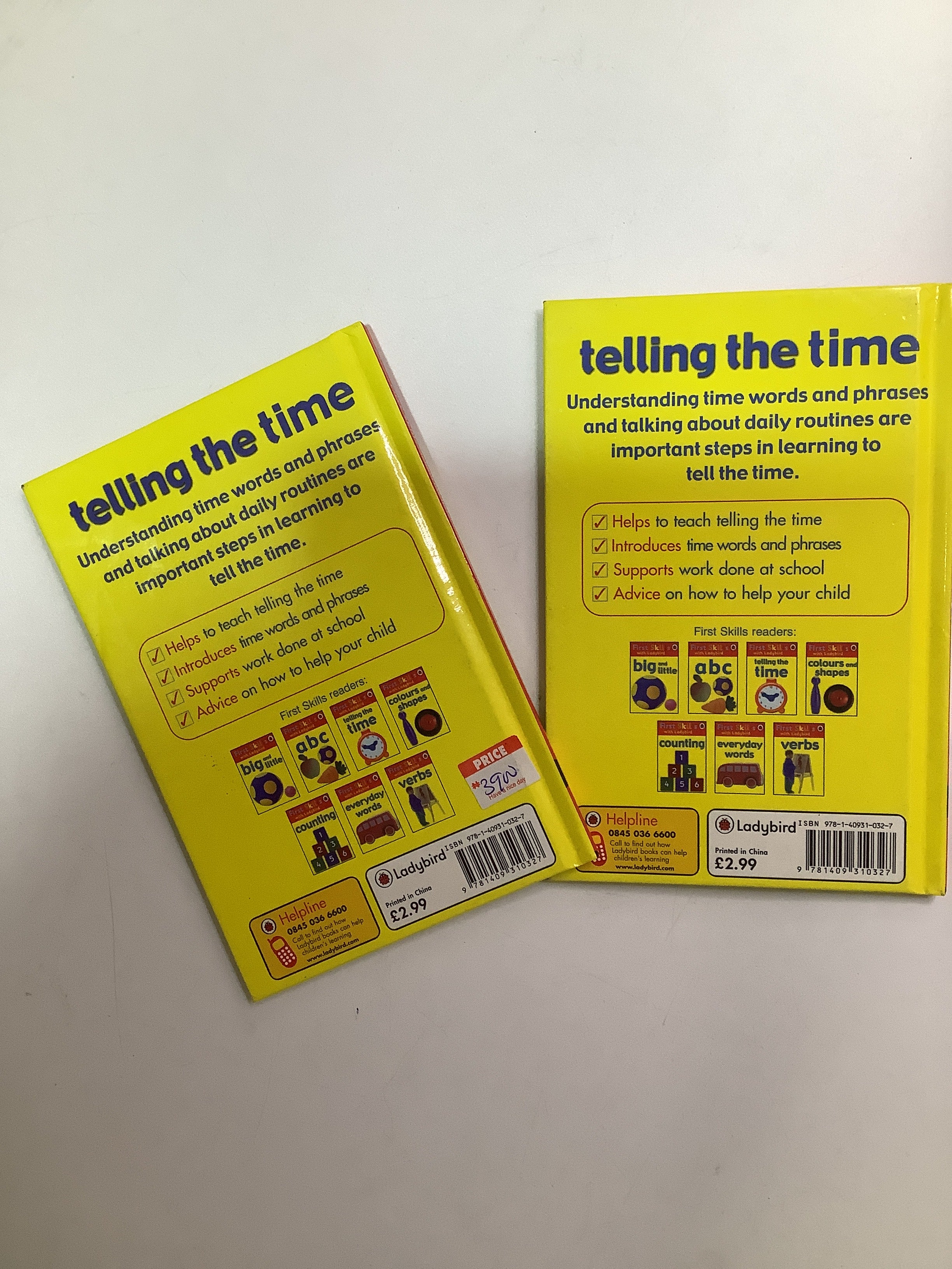 First Skills with Ladybird Telling The Time