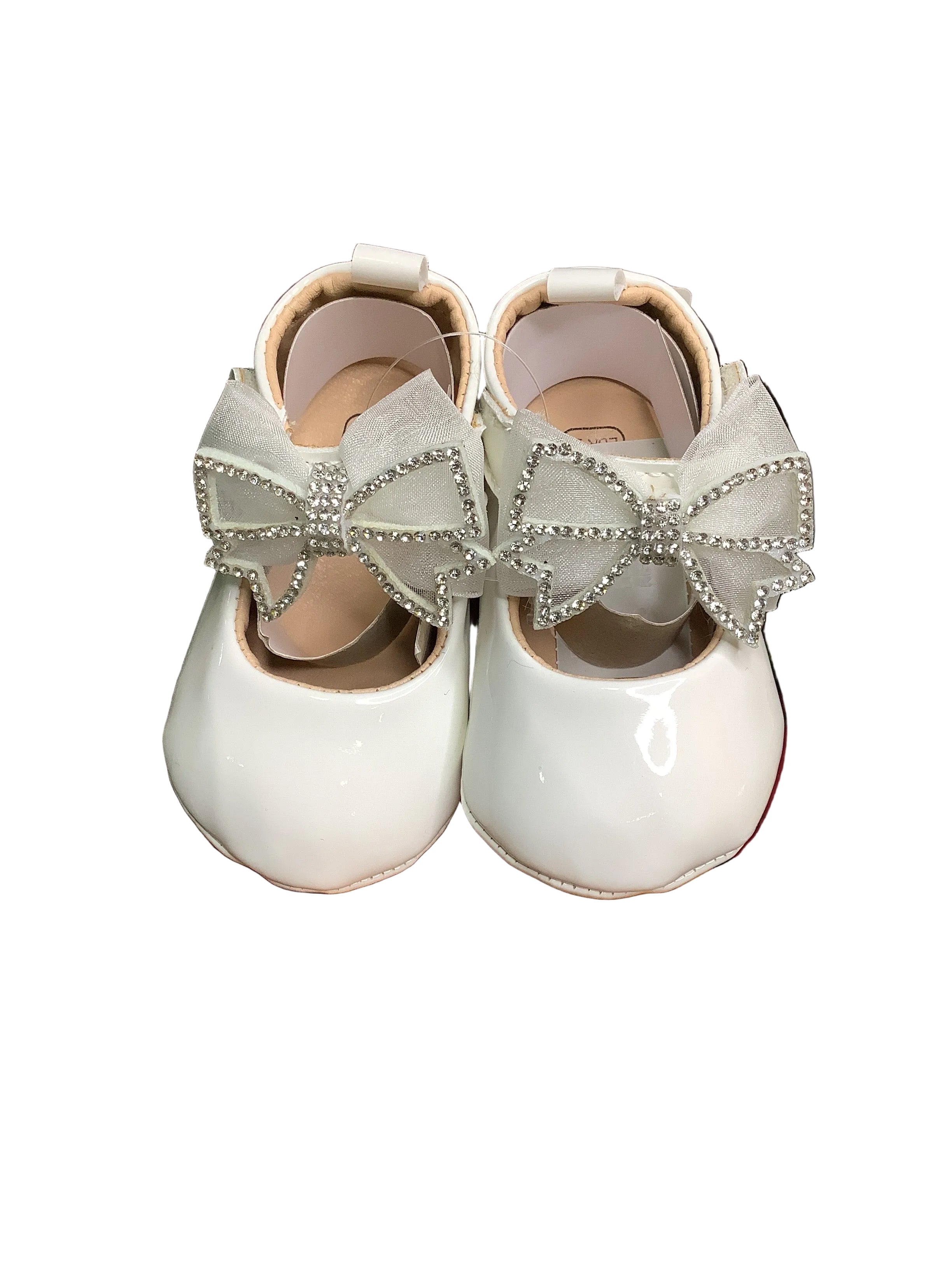 Baby/Toddler Girls Flat Shoe with Bow.