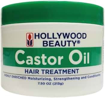Hollywood Beauty Castor Oil Hair Treatment (213g).