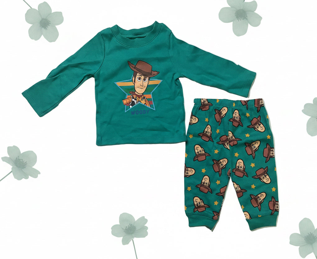 Disney baby at George 3 Pack Long Sleeve Pyjamas