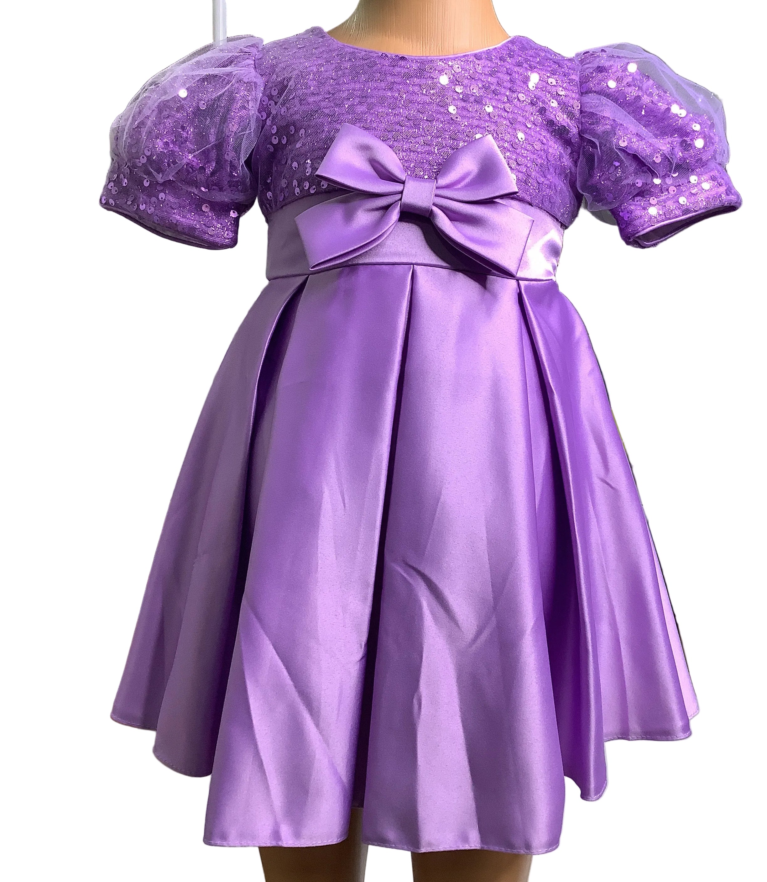 Baby girl purple dress