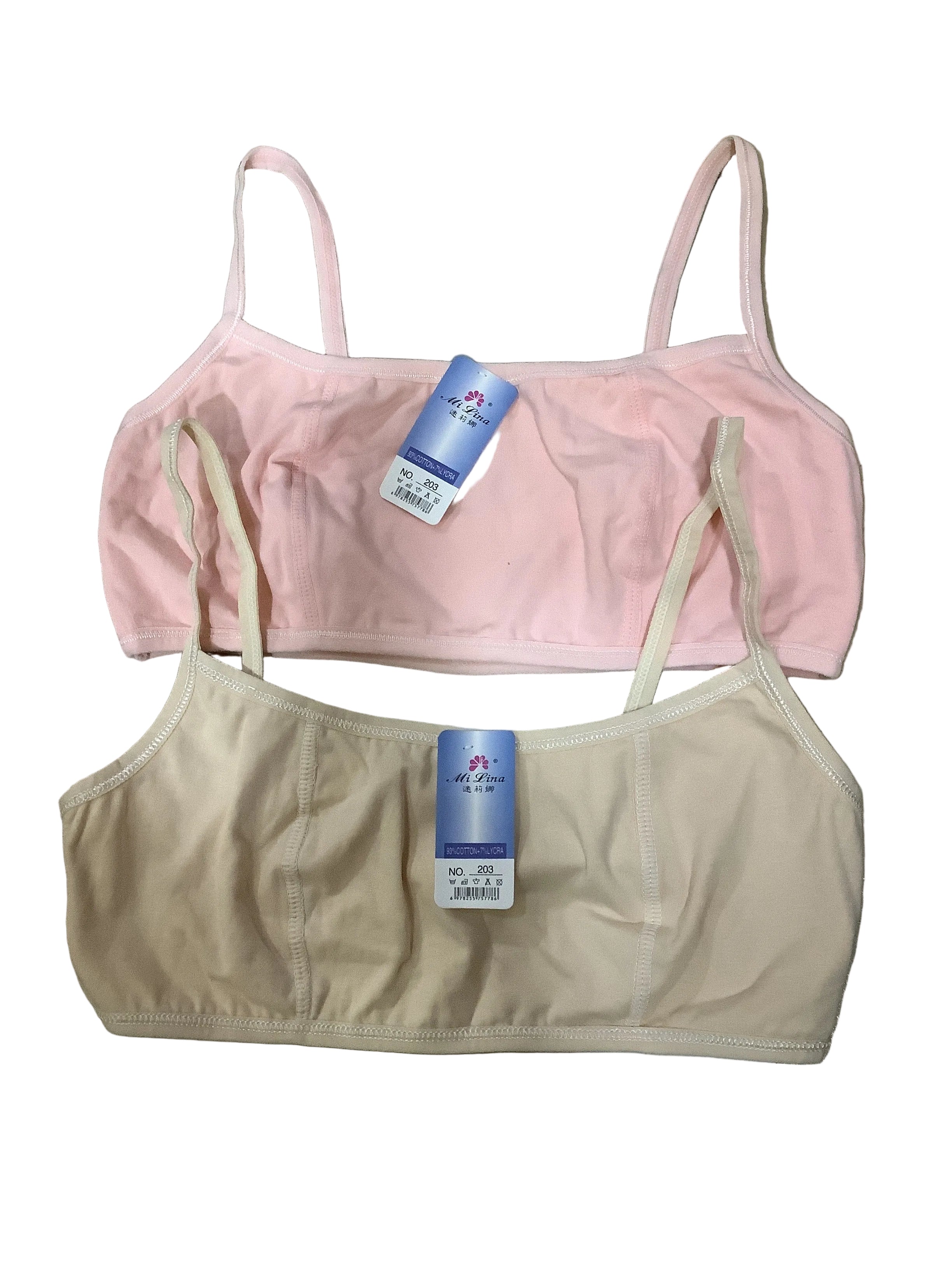 Mi Lina / Yu Zhou Xing Beautiful Girl's Bra Top (Half Cut).