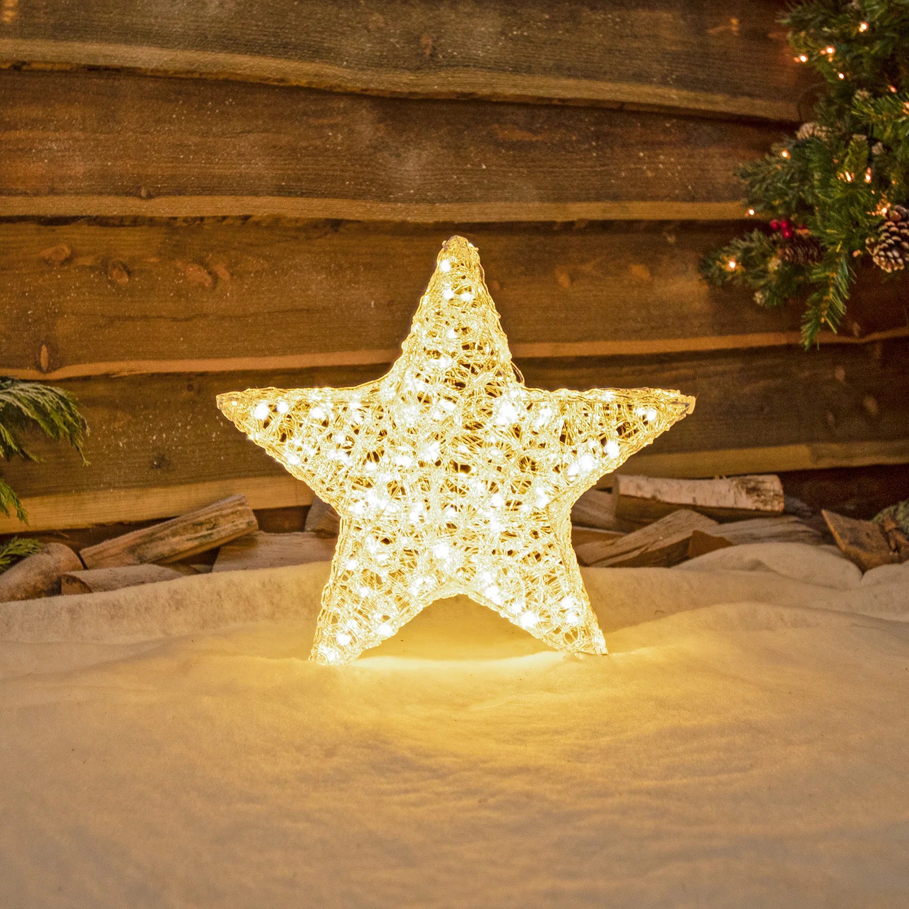 Big Star Light Outdoor Christmas Décor