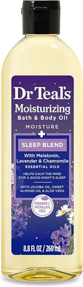Dr. Teals Moisturizing Bath & Body Oil Moisture Sleep Blend (260ml).