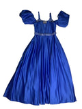 Happy Presend Girl's Blue Gown